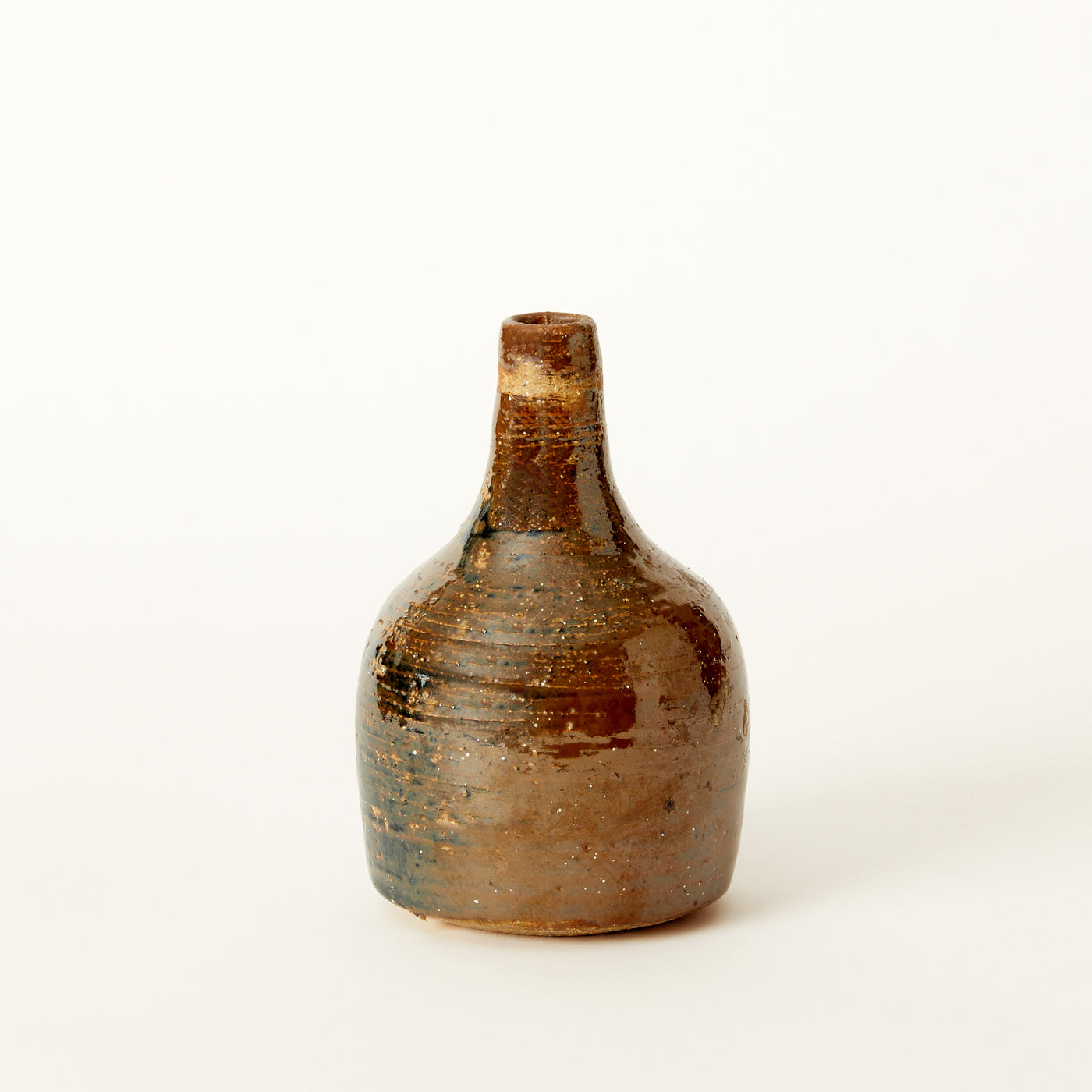 Small Brown Glazed Vase