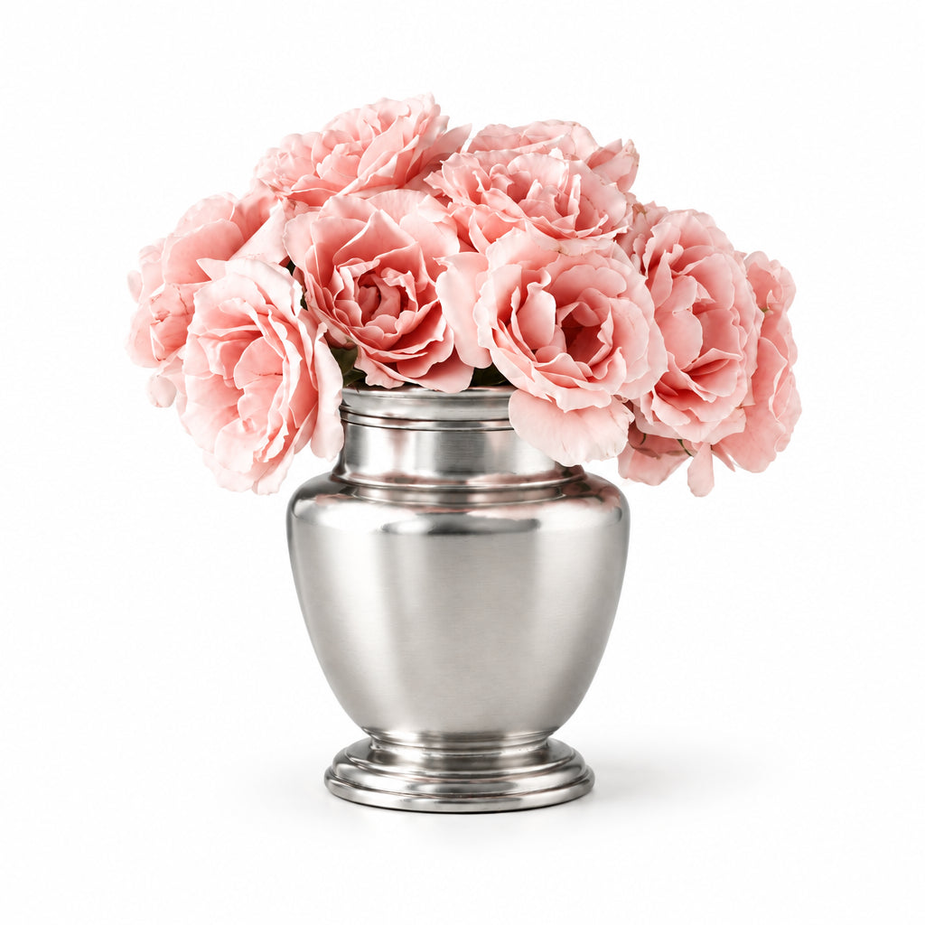 Pewter Rimmed Vase by MATCH