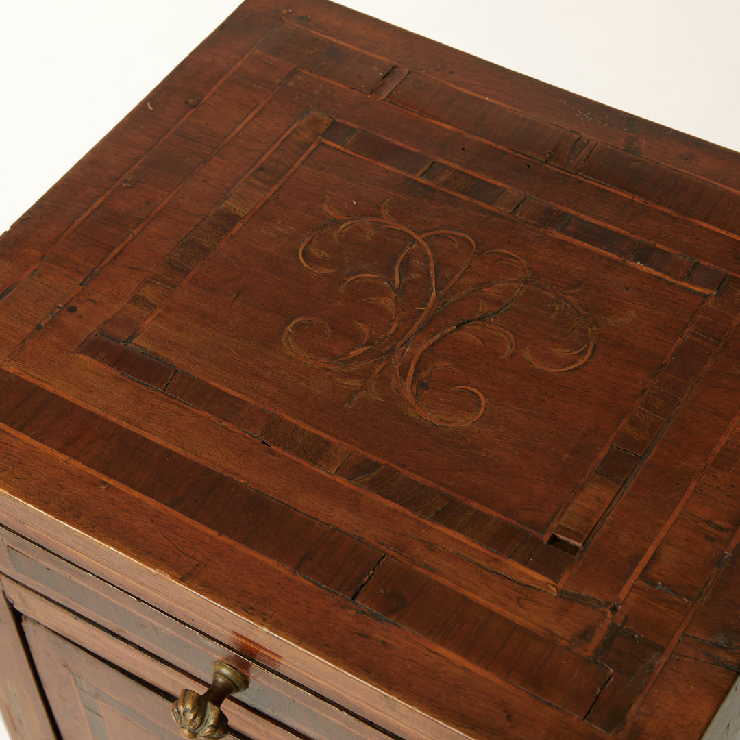 Small French Chest with Inlay