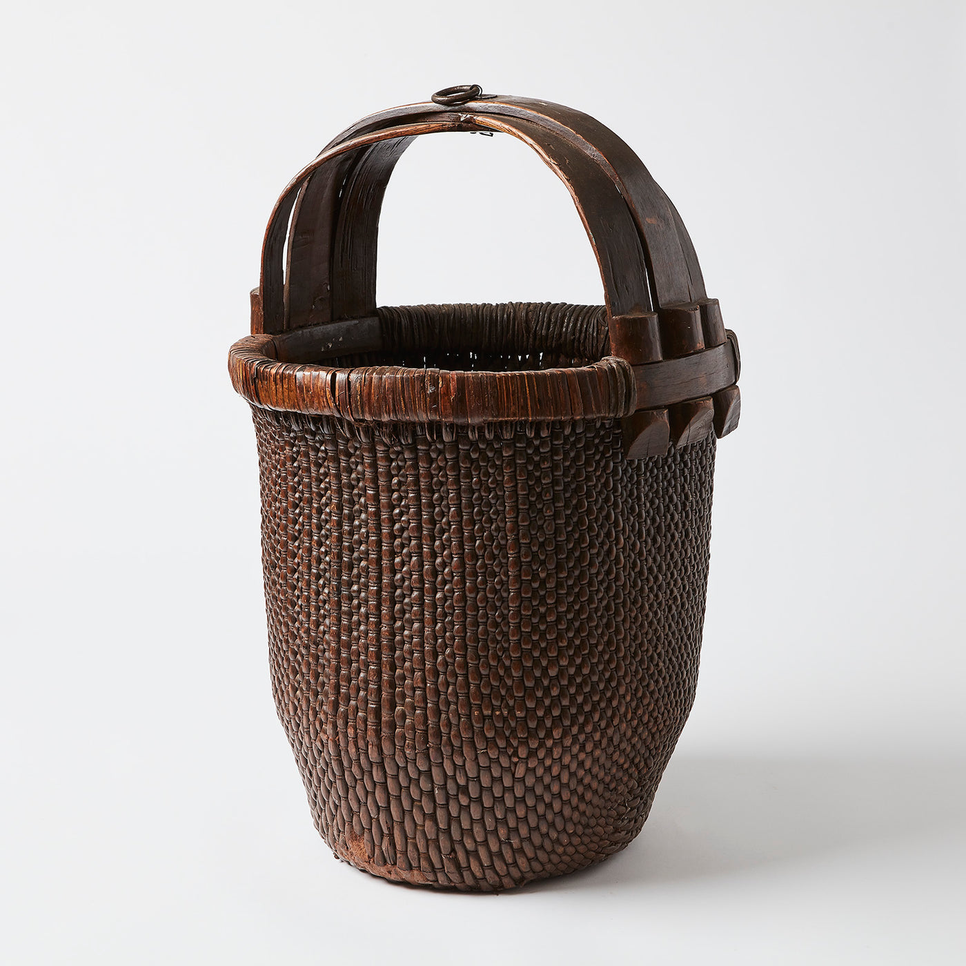 Antique Chinese Grain Basket