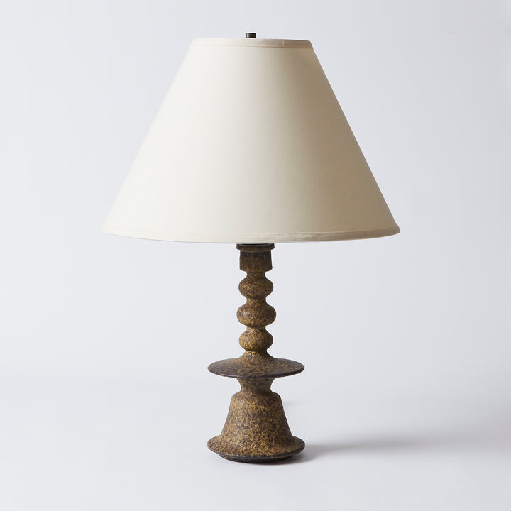 Brutalist Metal Lamp