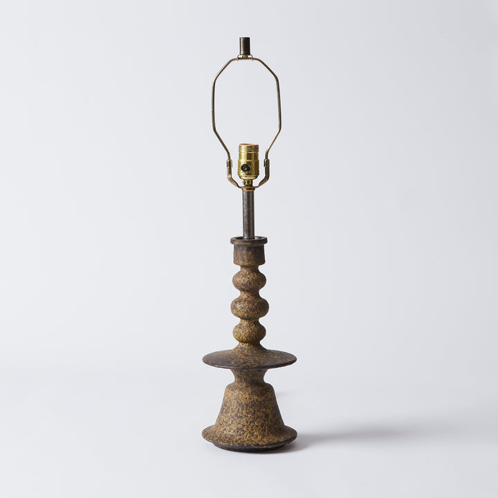 Brutalist Metal Lamp