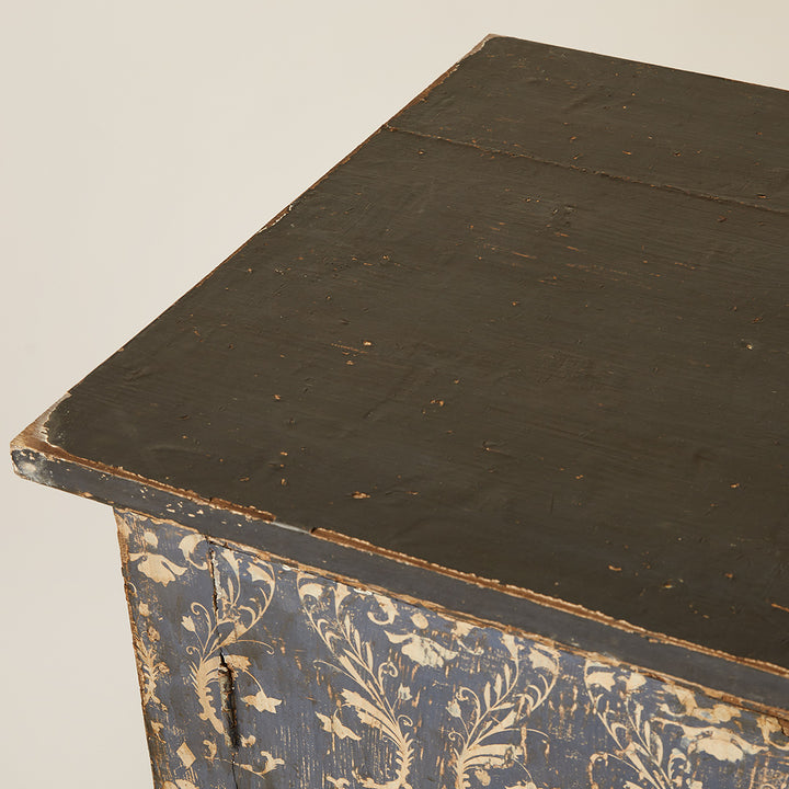 Blue Painted Italian Chest