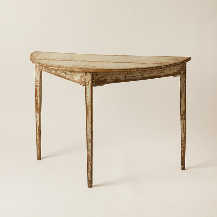 Rustic White Demi-Lune, French