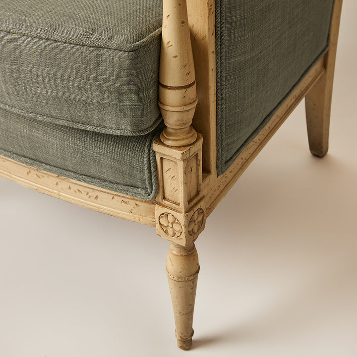 1960's Wingback Chair, Newly Upholstered