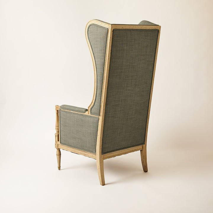 1960's Wingback Chair, Newly Upholstered