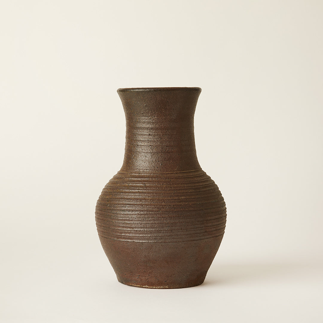 Hand Thrown Earthenware Vessel / Vase