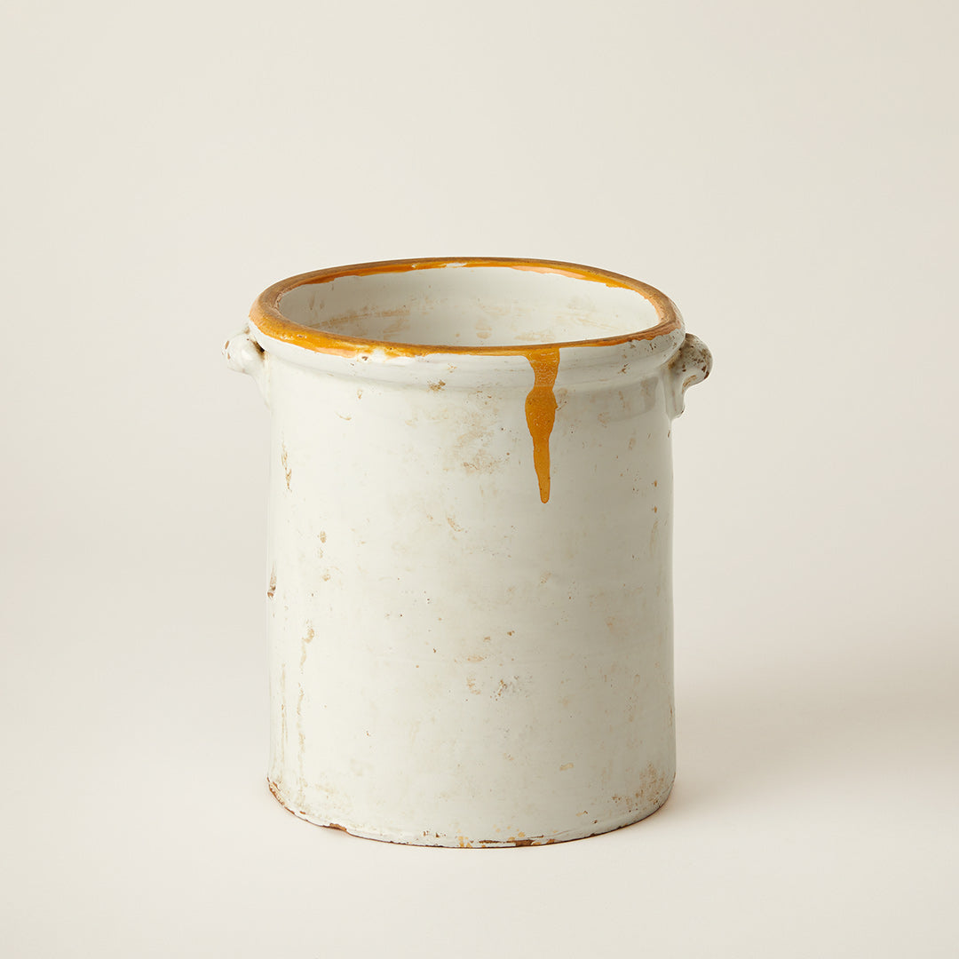 Small Antique Confit Jars, French