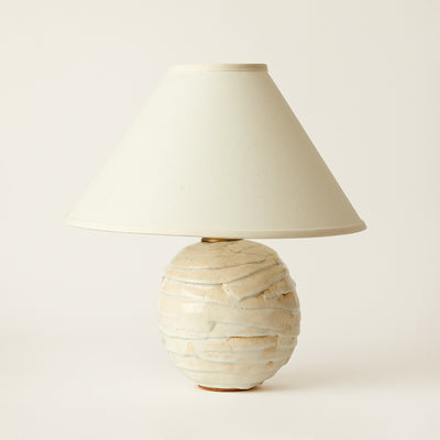 Small Ceramic Orb Lamp By Souby