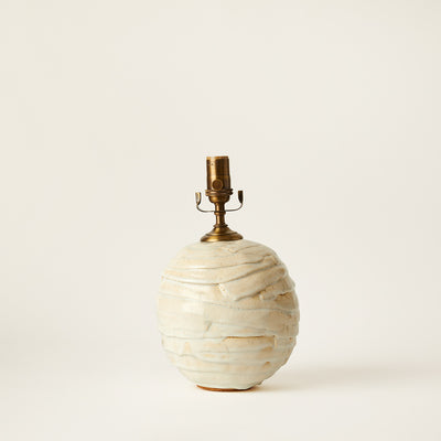 Small Ceramic Orb Lamp By Souby
