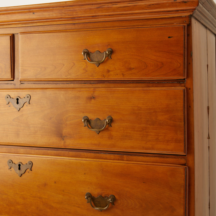 18th-century American Queen Anne Maple Highboy