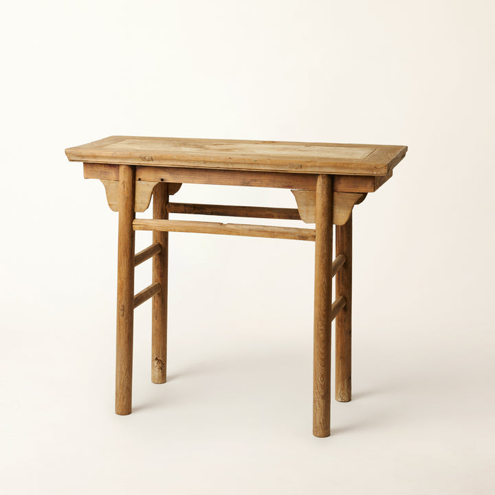 Rustic Chinese Wood Console