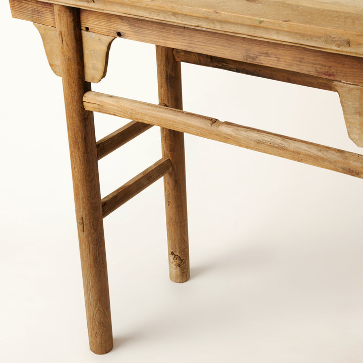 Rustic Chinese Wood Console