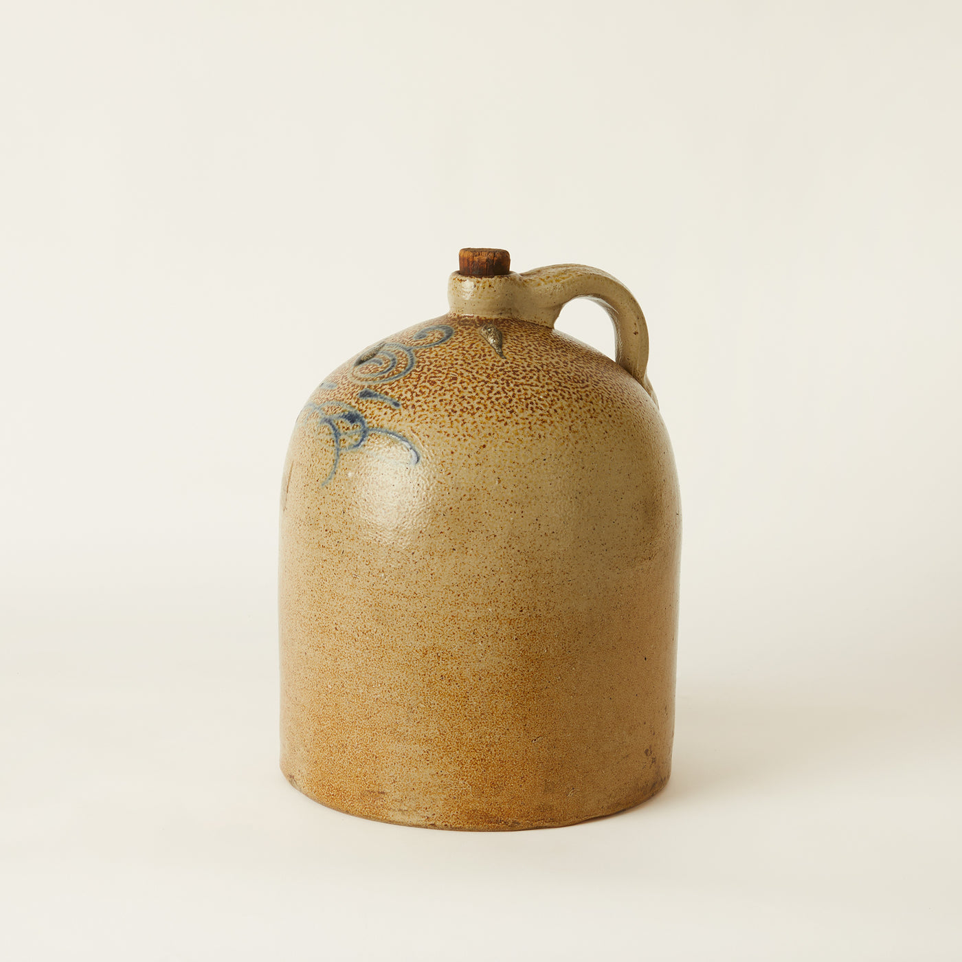Antique Saltglazed Stoneware Jug / Crock c. 1800s