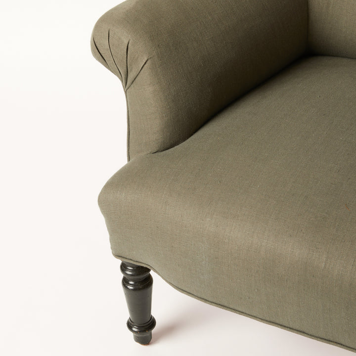 Upholstered French Armchair c. 1930