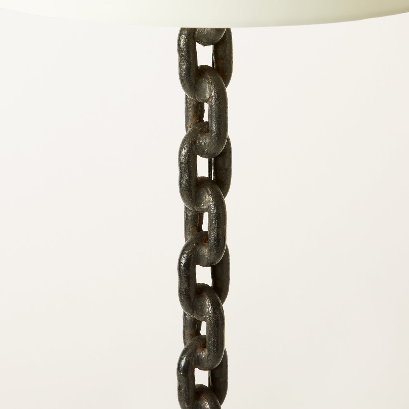 Iron Chain Floor Lamp, <P> French C.1950