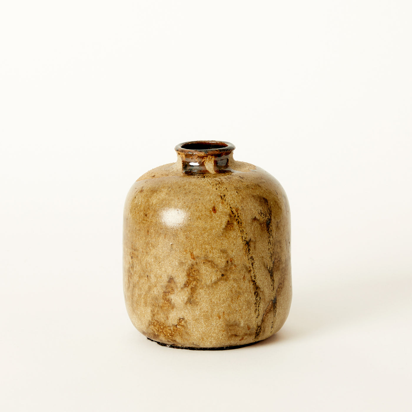Brown/Taupe Ceramic Vase