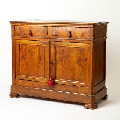 19th C. French Walnut Chest with Drawers