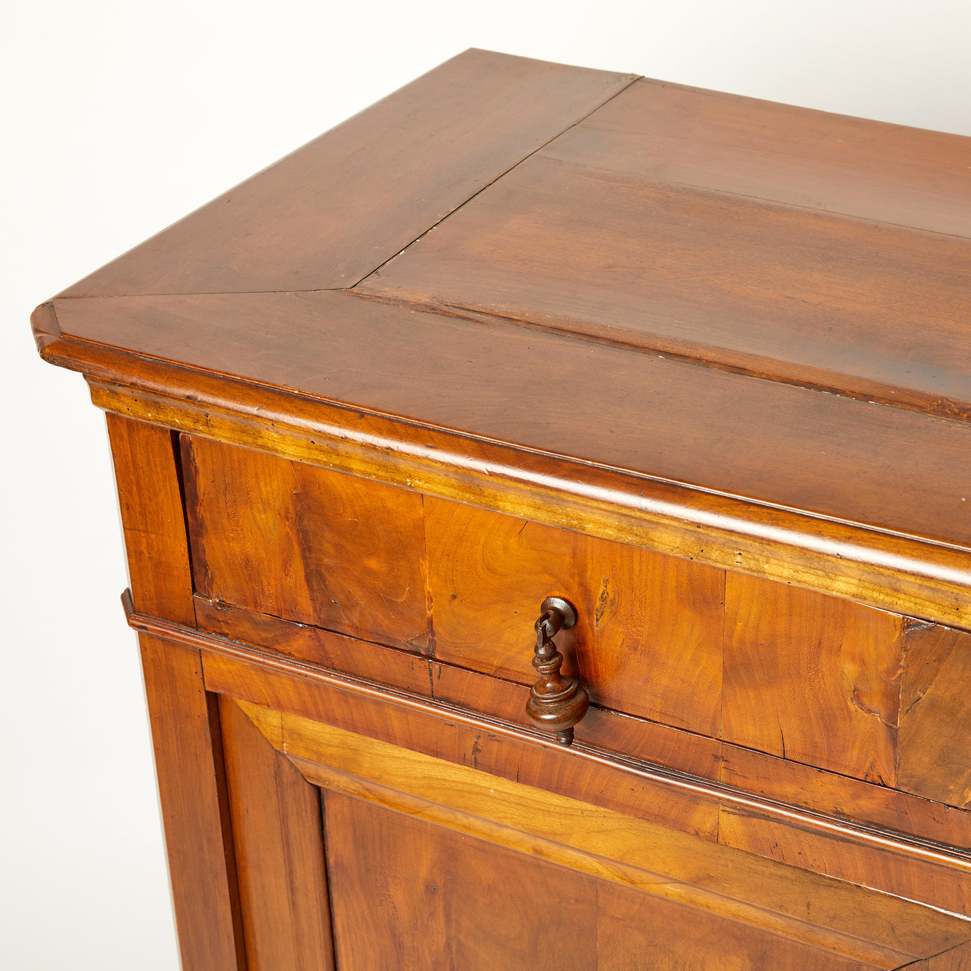 19th C. French Walnut Chest with Drawers