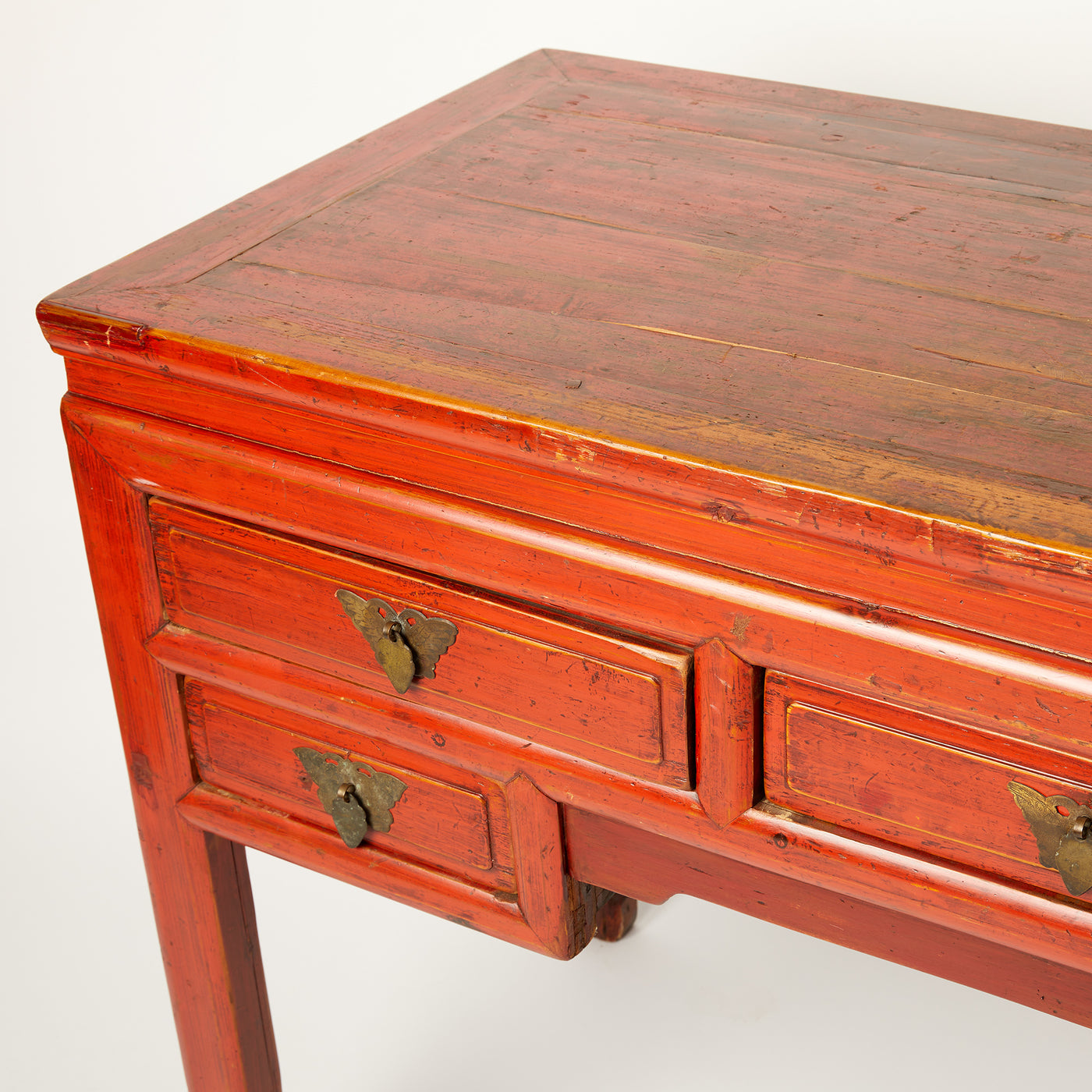 Red Chinese Desk