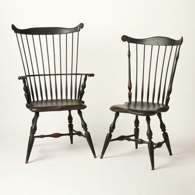 Set of Four Windsor Chairs