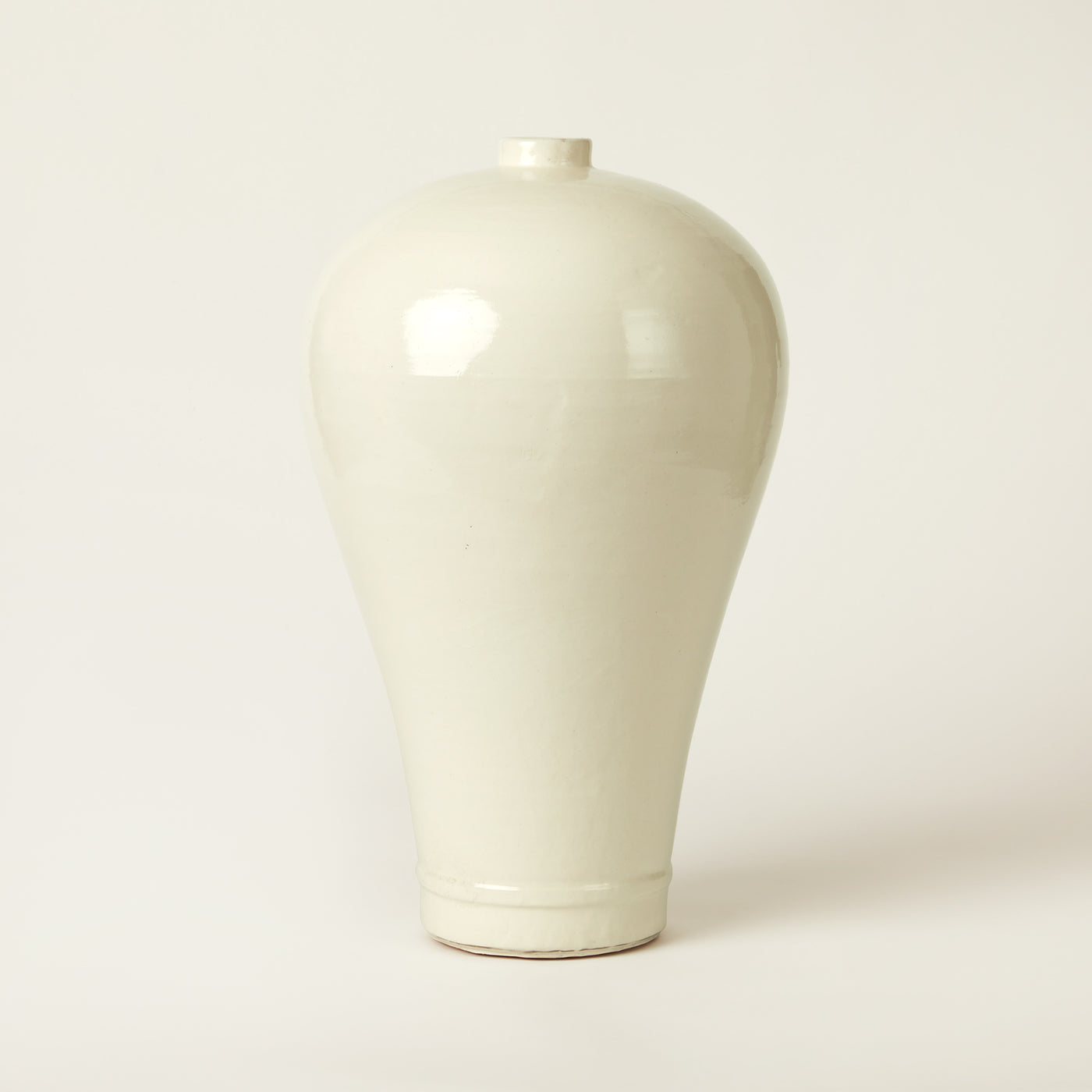 White Glazed Vase