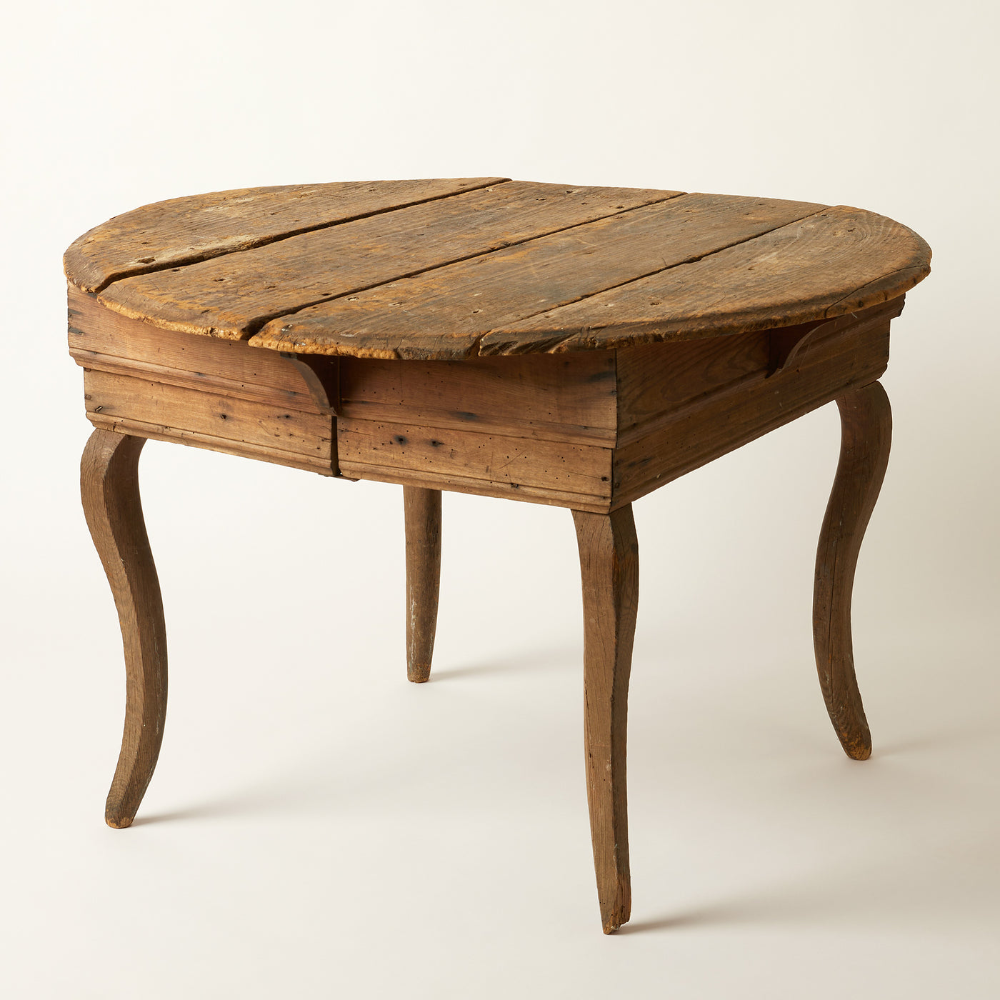 Rustic Round Table c. 1800's