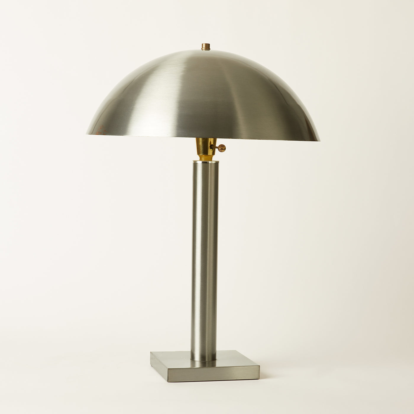 Steel Mushroom Lamp, C. 1950