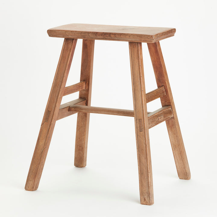 Small Chinese Elm Stool