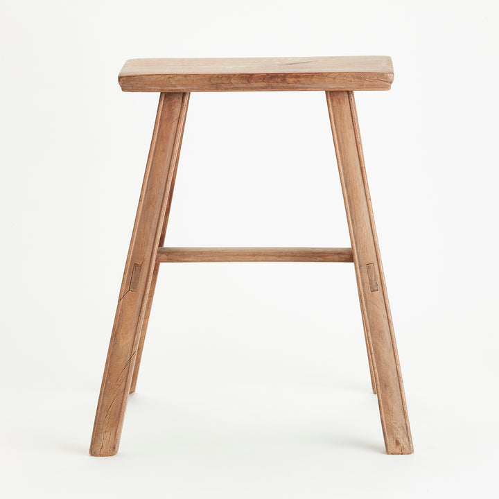 Small Chinese Elm Stool