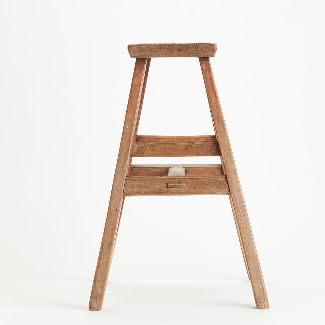 Small Chinese Elm Stool