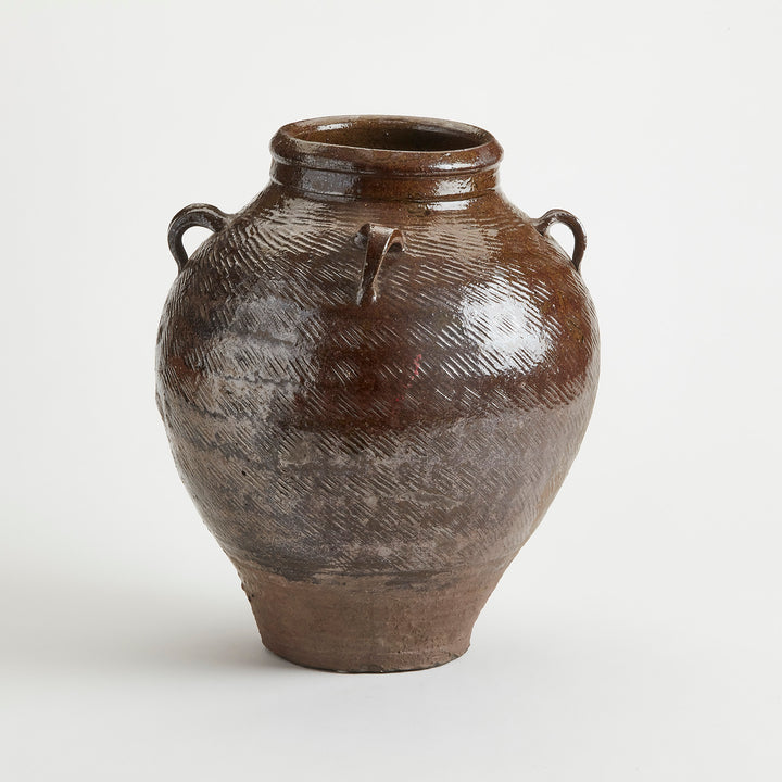 Brown Chinese Pot