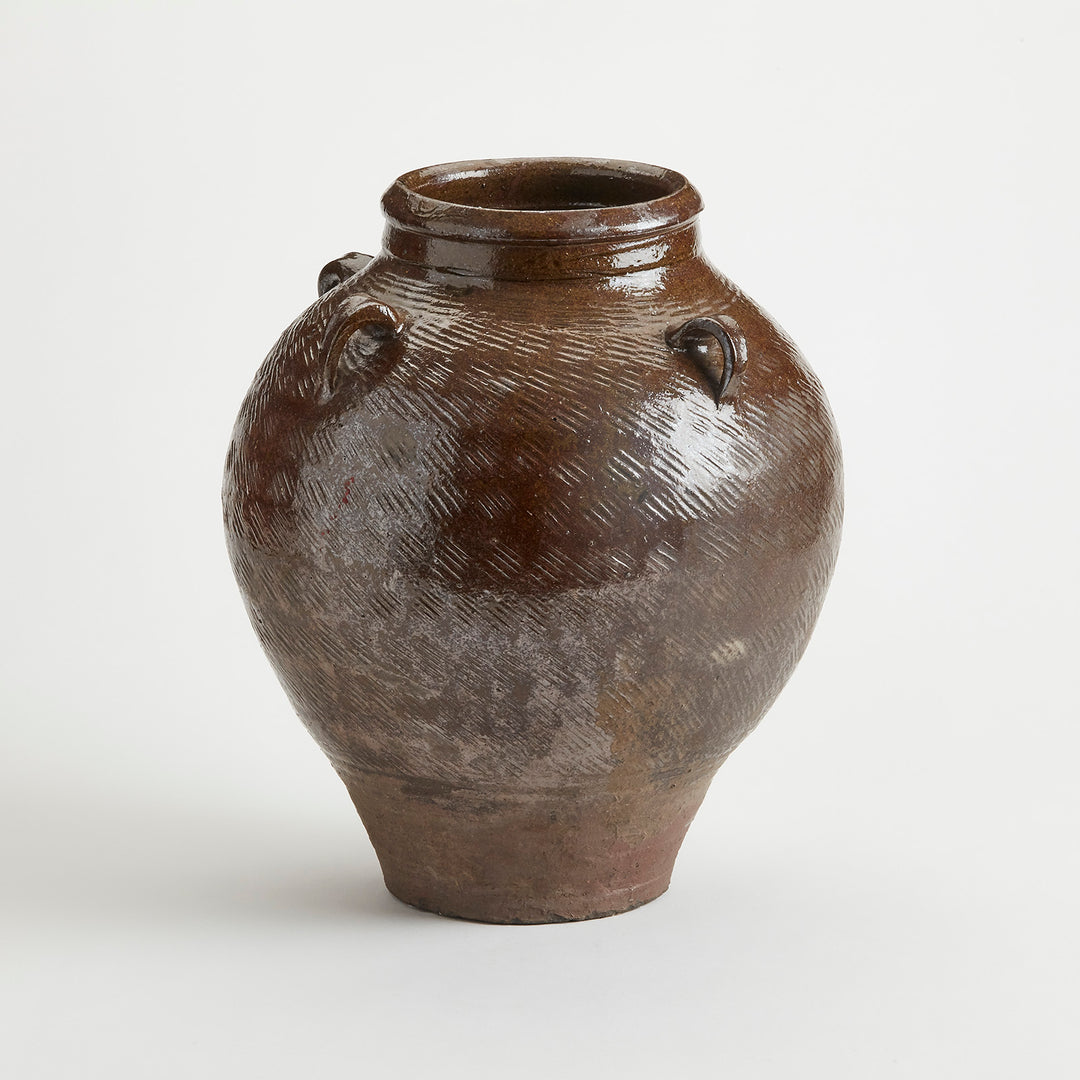 Brown Chinese Pot