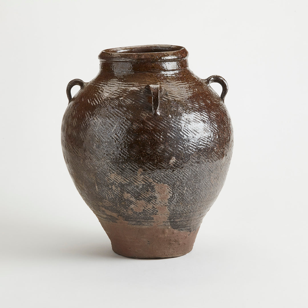 Brown Chinese Pot