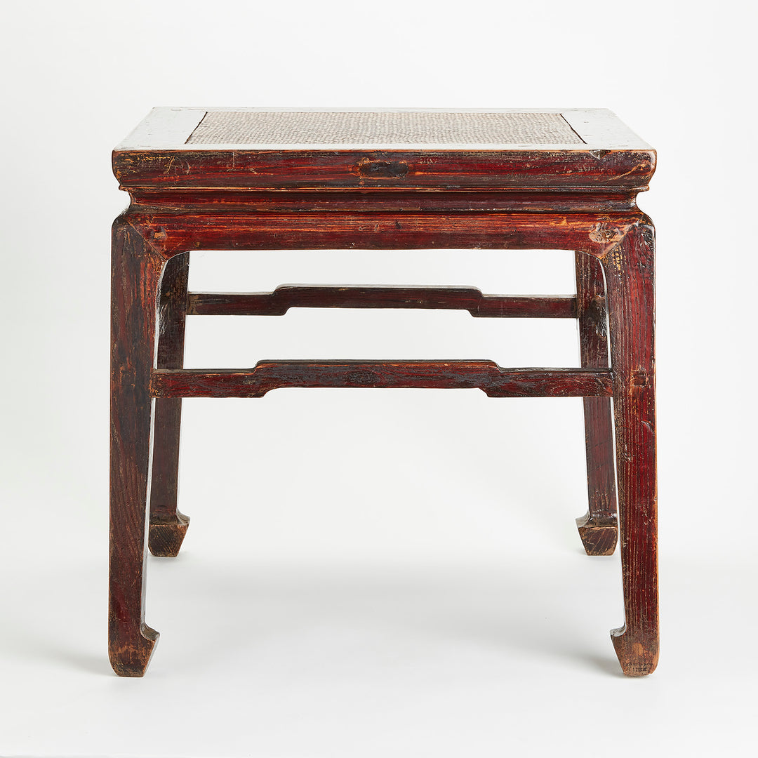 Late Quing Chinese Square Kang Accent Table