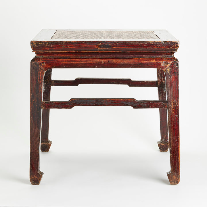 Late Quing Chinese Square Kang Accent Table