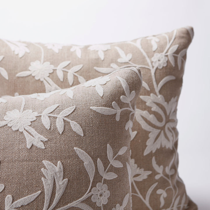 Large Crewel Throw Pillows