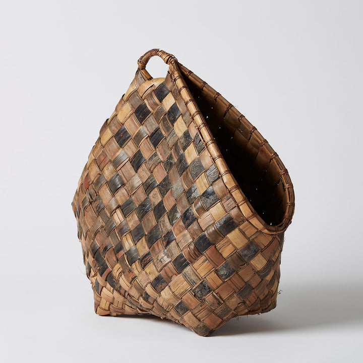 Vintage Antique Woven Indonesian Carry Bag