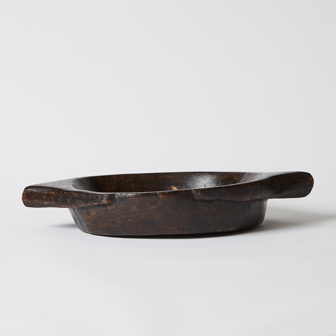 Rustic Carved Wooden Bowls, Indonesia