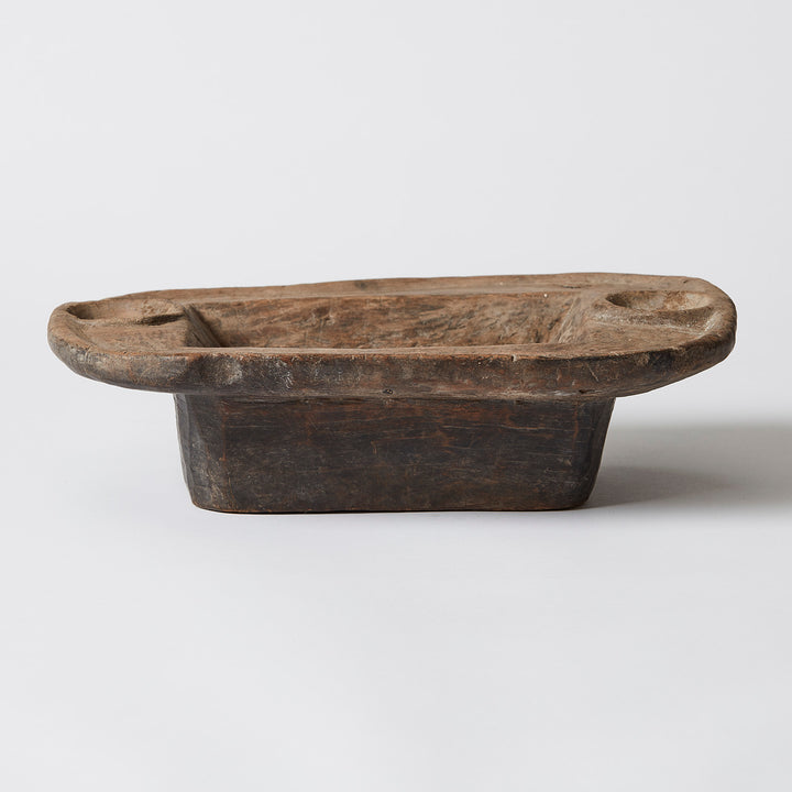 Rustic Carved Wooden Bowls, Indonesia