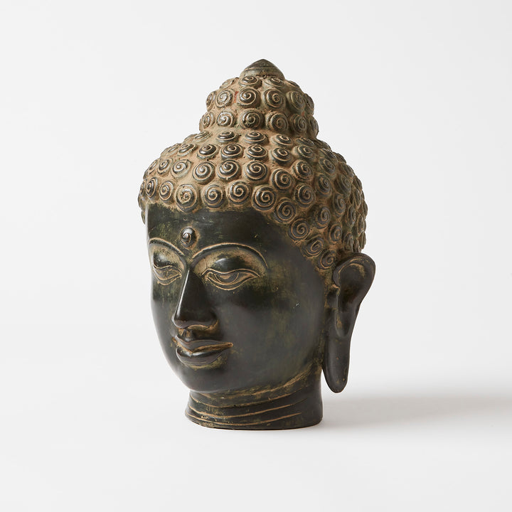 Brass Buddha Head
