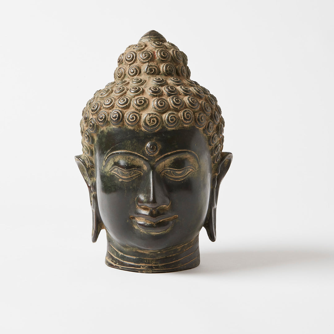 Brass Buddha Head