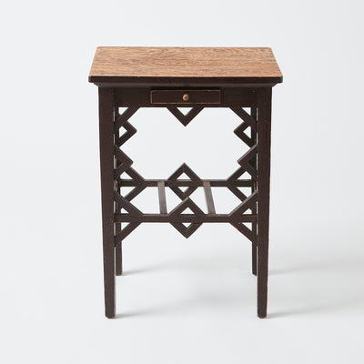 Small Oak Arts and Crafts Table