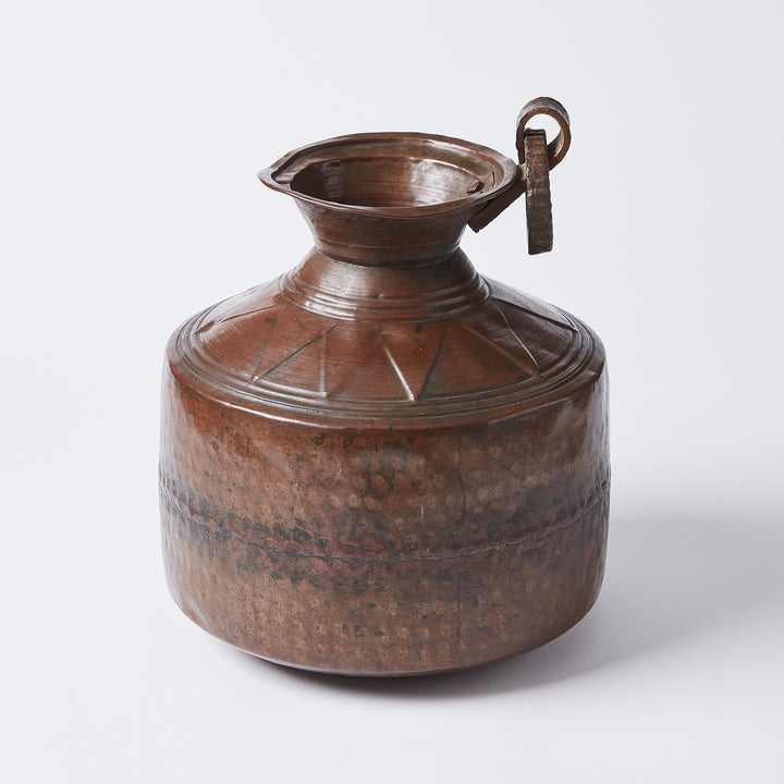 Vintage Copper Pot, India