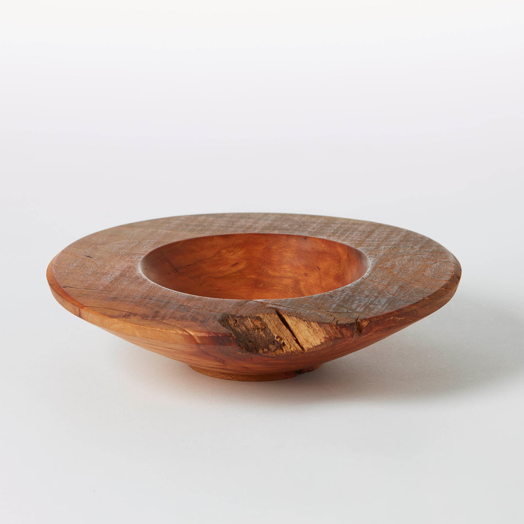 Medium Hand-Turned Wood Bowl / Dish