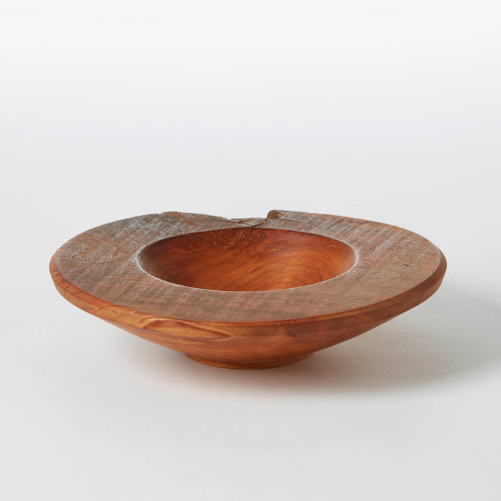 Medium Hand-Turned Wood Bowl / Dish