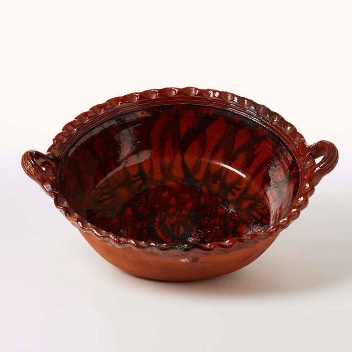 Mexican Glazed Terracotta Bowl