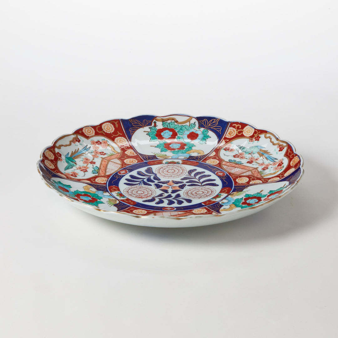 Pair of Large Imari Chargers