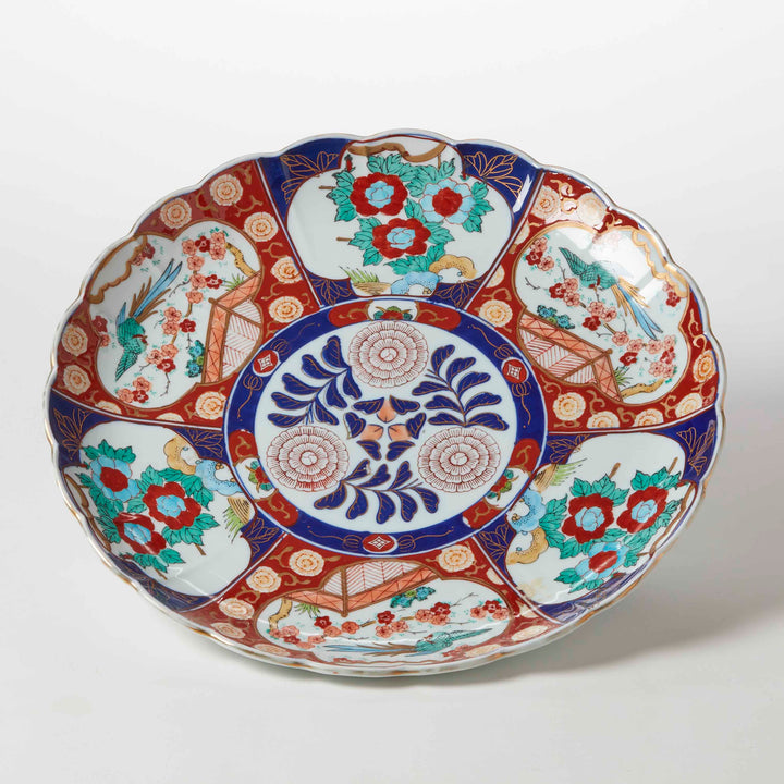 Pair of Large Imari Chargers