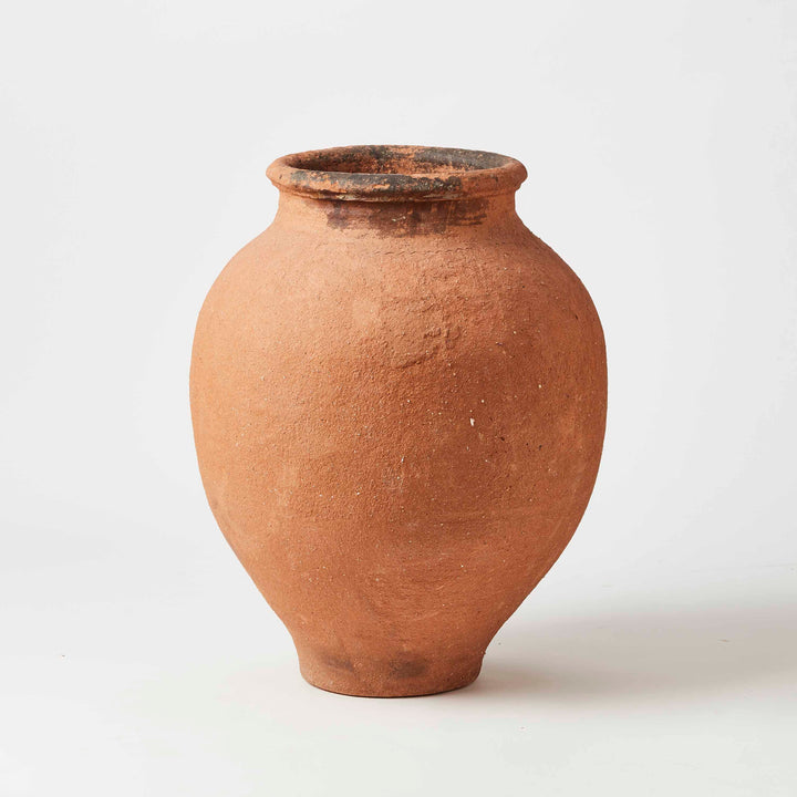 Portuguese Terra Cotta Olive Jar